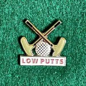 Low Putts Crossed Clubs